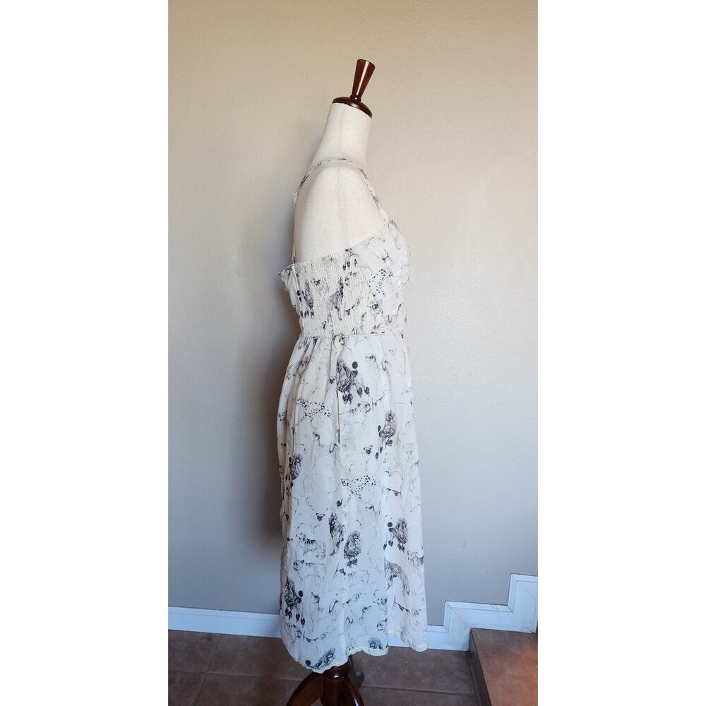 Anthropologie Maeve Fetch & Frolic Dog Print Midi Dress - Picture 12 of 16